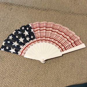 3 American Flag Fans